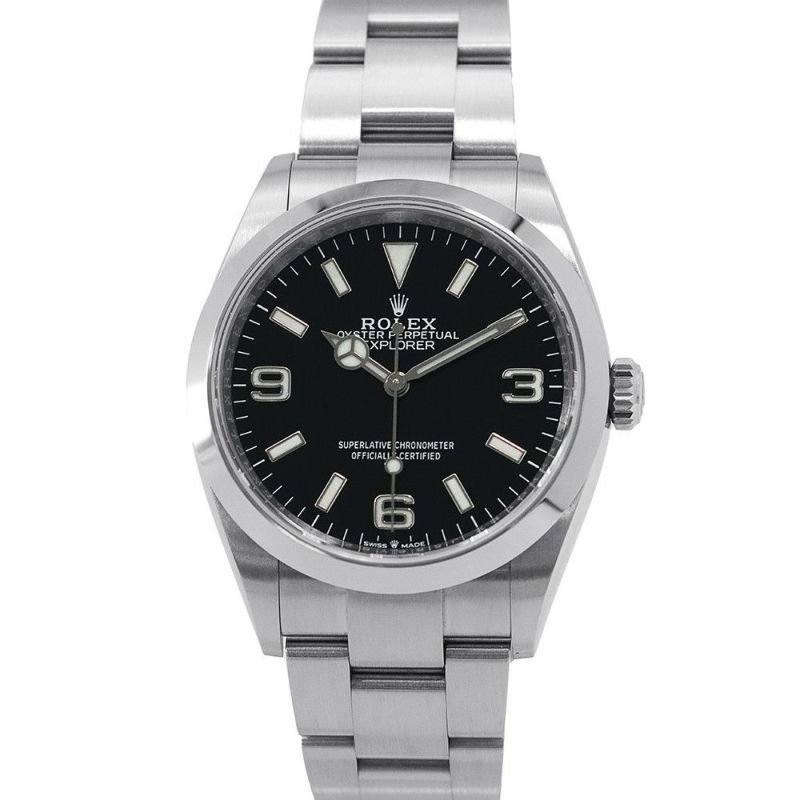 ロレックス エクスプローラー 124270 ROLEX 腕時計 黒文字盤