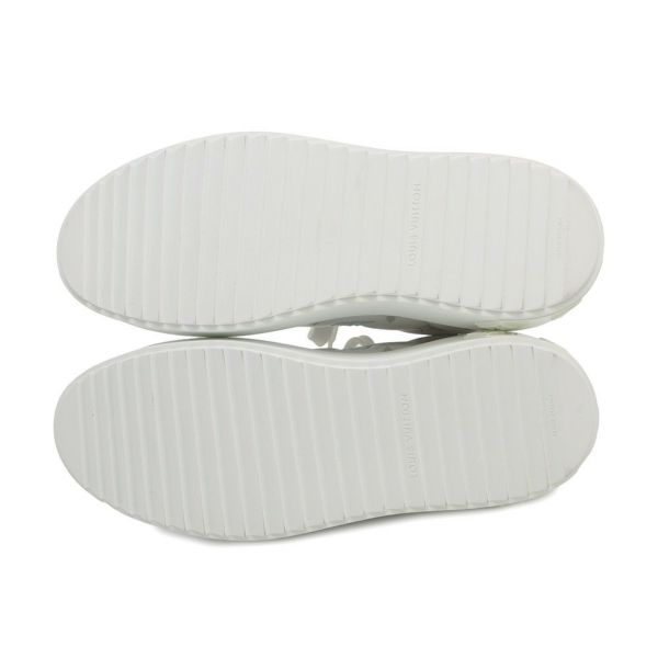 ルイヴィトン スニーカー モノグラム タイムアウト レディースサイズ37 1ABZMH LOUIS VUITTON 靴 白