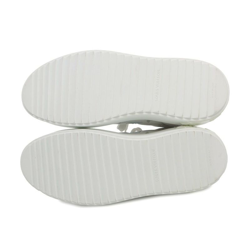 ルイヴィトン スニーカー モノグラム タイムアウト レディースサイズ37 1ABZMH LOUIS VUITTON 靴 白