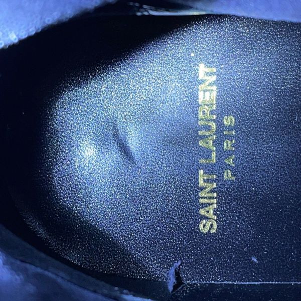 サンローランパリ ブーツ パテントレザー メンズサイズ41 709468 SAINT LAURENT PARIS 靴 黒