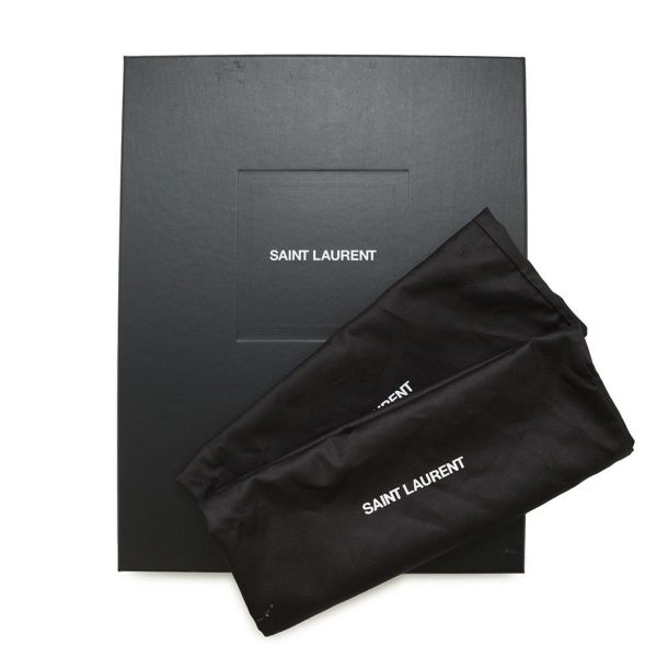 サンローランパリ ブーツ パテントレザー メンズサイズ41 709468 SAINT LAURENT PARIS 靴 黒