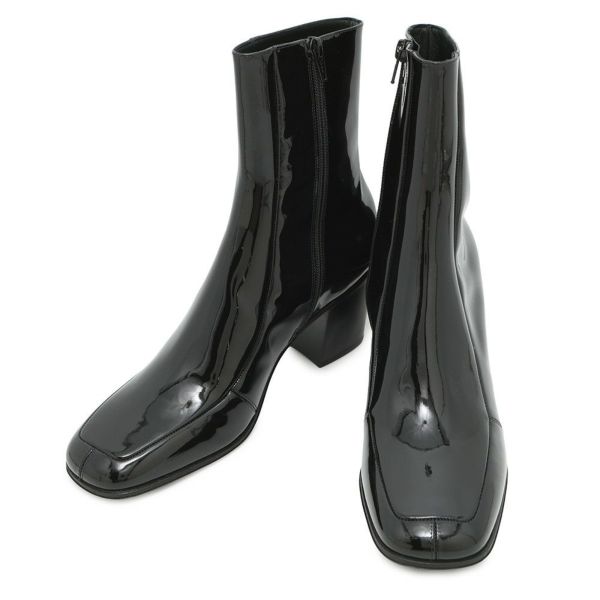 SAINT LAURENT PARIS サンローラン ブーツ レインブーツ 黒
