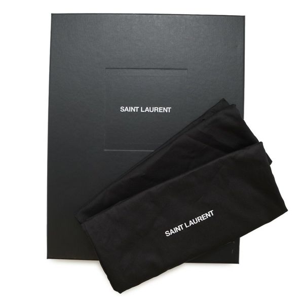 サンローランパリ ブーツ パテント サイドジップ  メンズサイズ40 713137 SAINT LAURENT PARIS 靴 黒