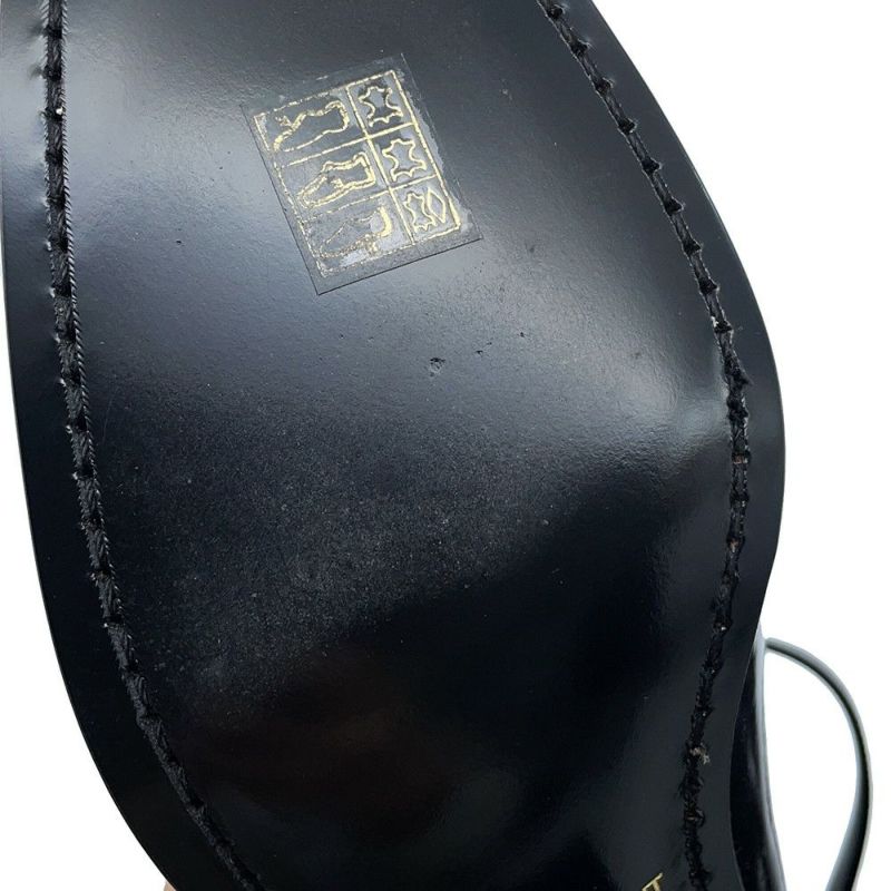 サンローランパリ ブーツ テリー ヒール アンクル メンズサイズ41 709447 SAINT LAURENT PARIS 靴 黒