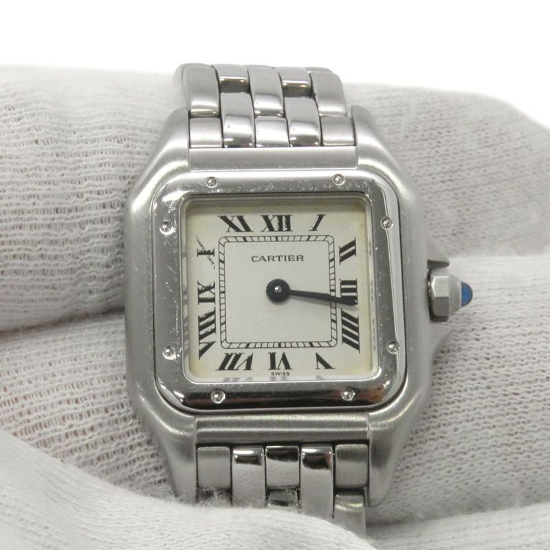 カルティエ パンテール SM W25033P5 レディース Cartier 腕時計 シルバー文字盤