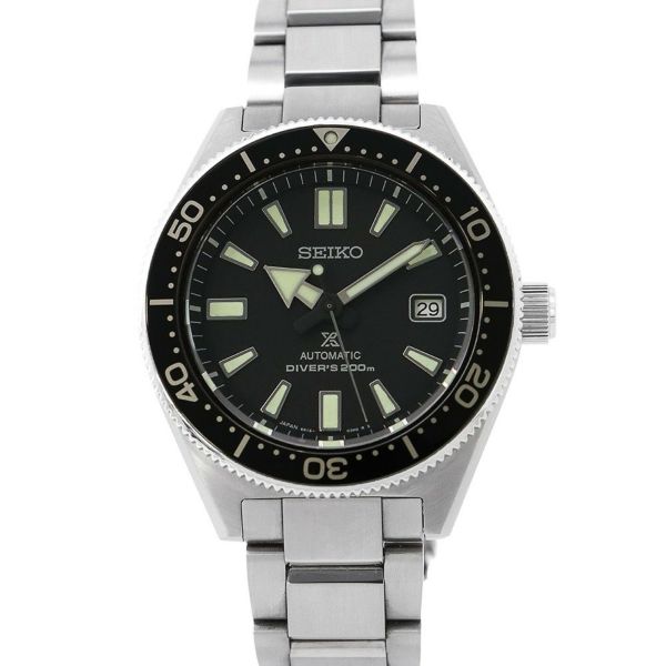 極美品】SEIKO SBDC051 ダイバーズ AT 黒文字盤 腕時計 デイト
