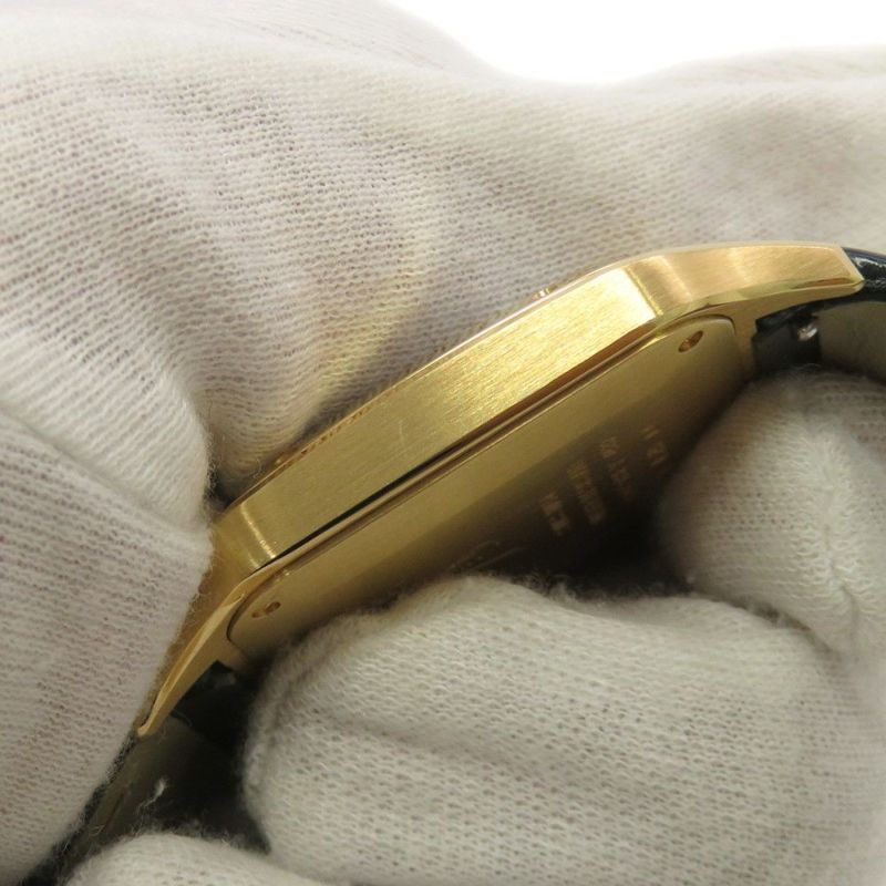 カルティエ サントス デュモン LM WGSA0077 Cartier 腕時計 ブルー文字盤