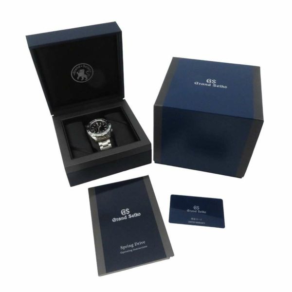 セイコー グランドセイコー スポーツ コレクション SBGE277 SEIKO 腕時計 黒文字盤
