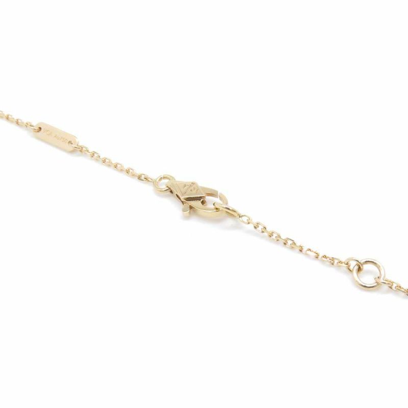 ヴァンクリーフ&アーペル ネックレス フリヴォル ペンダント ミニ ダイヤ 0.05ct K18YGイエローゴールド VCARP0J100