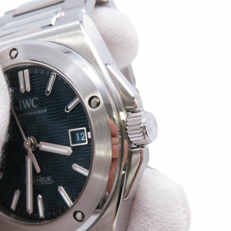 IWC インジュニア オートマティック IW328903 腕時計 グリーン文字盤