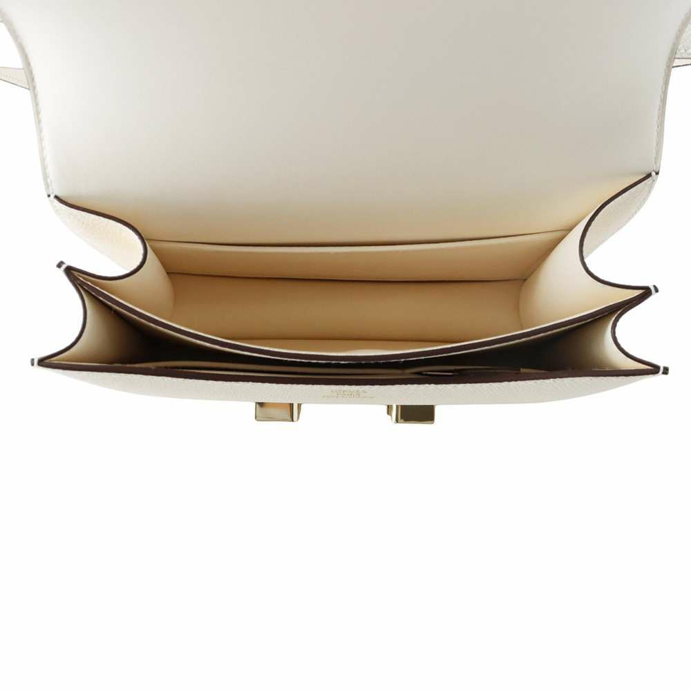 エルメス ミニ コンスタンス3 ミロワール ナタ/シャンパンゴールド金具 ヴォーエプソン B刻印