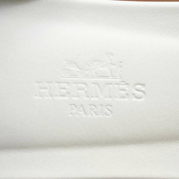 エルメス サンダル オラン レザー レディースサイズ35 1/2 HERMES 靴 白