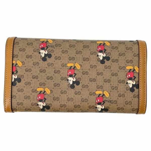 グッチ 長財布 ディズニーコラボ ミッキーマウス フラップウォレット ミニGGスプリーム 602530 GUCCI 財布