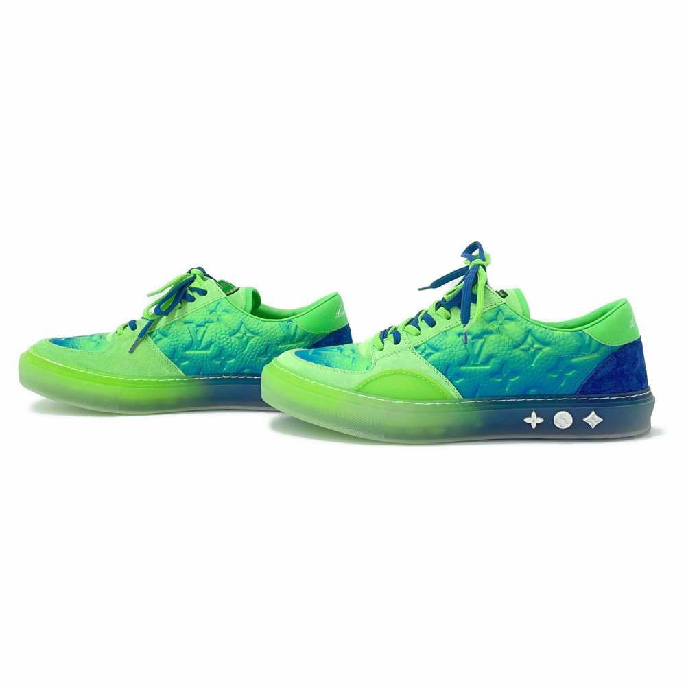 ルイヴィトン スニーカー モノグラム LVオリライン リシュリュー スニーカー メンズサイズ8 1A9UYN 靴