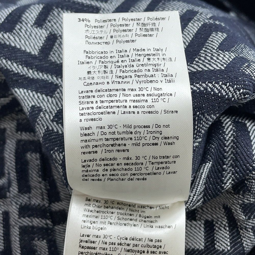 フェンディ パンツ エンブロイダリーFFロゴ バミューダショートパンツ メンズサイズ35 FLP307 AMZ3 FENDI