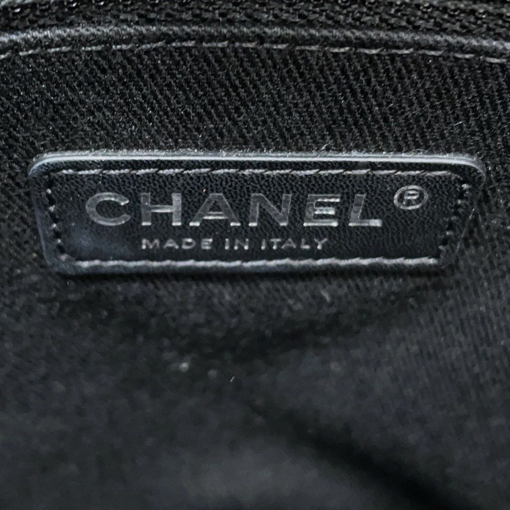 シャネル トートバッグ ドーヴィルライン ミディアム ショッピングバッグ ココマーク A67001 CHANEL チェーントート 黒