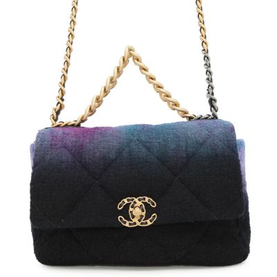 シャネル ハンドバッグ CHANEL 22 ミニ ココマーク パール