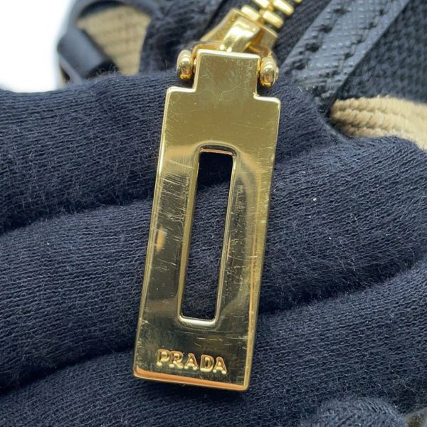 プラダ ハンドバッグ シンボル エンブロイダリー 1BB846 PRADA 2wayショルダーバッグ 黒