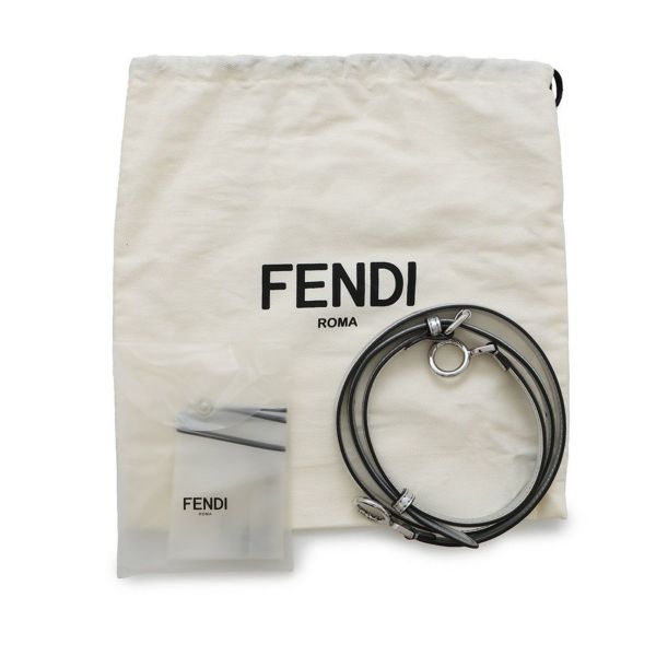 フェンディ ハンドバッグ ピーカブーアイシーユー クリスタルFF プチ 8BN335 FENDI 2wayショルダーバッグ ファミリーセール品