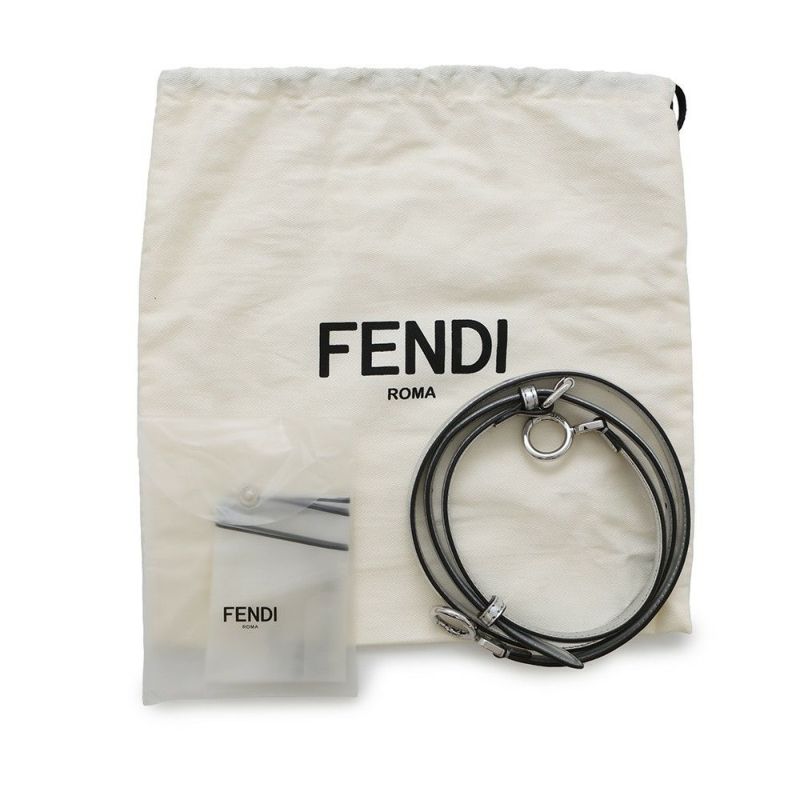 フェンディ ハンドバッグ ピーカブーアイシーユー クリスタルFF プチ 8BN335 FENDI 2wayショルダーバッグ ファミリーセール品