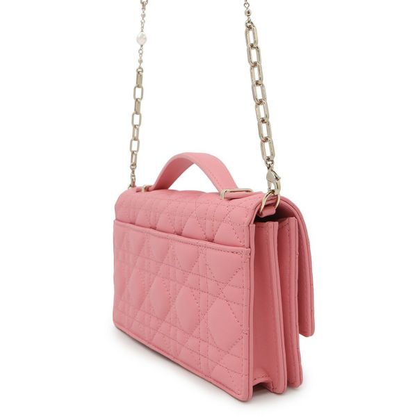 クリスチャン・ディオール チェーンショルダーバッグ My Dior ミニバッグ カナージュ ラムスキン S0980ONMJ セール品