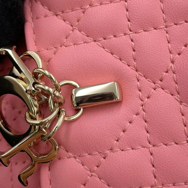 クリスチャン・ディオール チェーンショルダーバッグ My Dior ミニバッグ カナージュ ラムスキン S0980ONMJ セール品