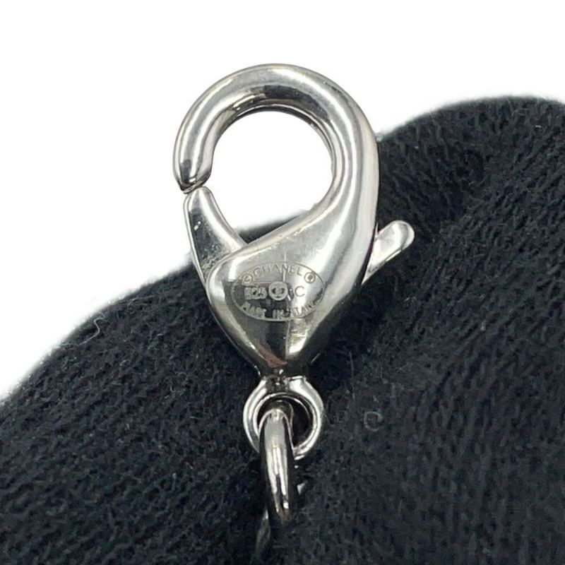 シャネル ネックレス ココマーク 5P ラインストーン メタル ABE836 CHANEL アクセサリー チョーカー