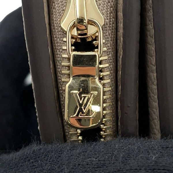 ルイヴィトン 二つ折り財布 モノグラム・アンプラント ポルトフォイユ・クレア M82370 LOUIS VUITTON グレージュ