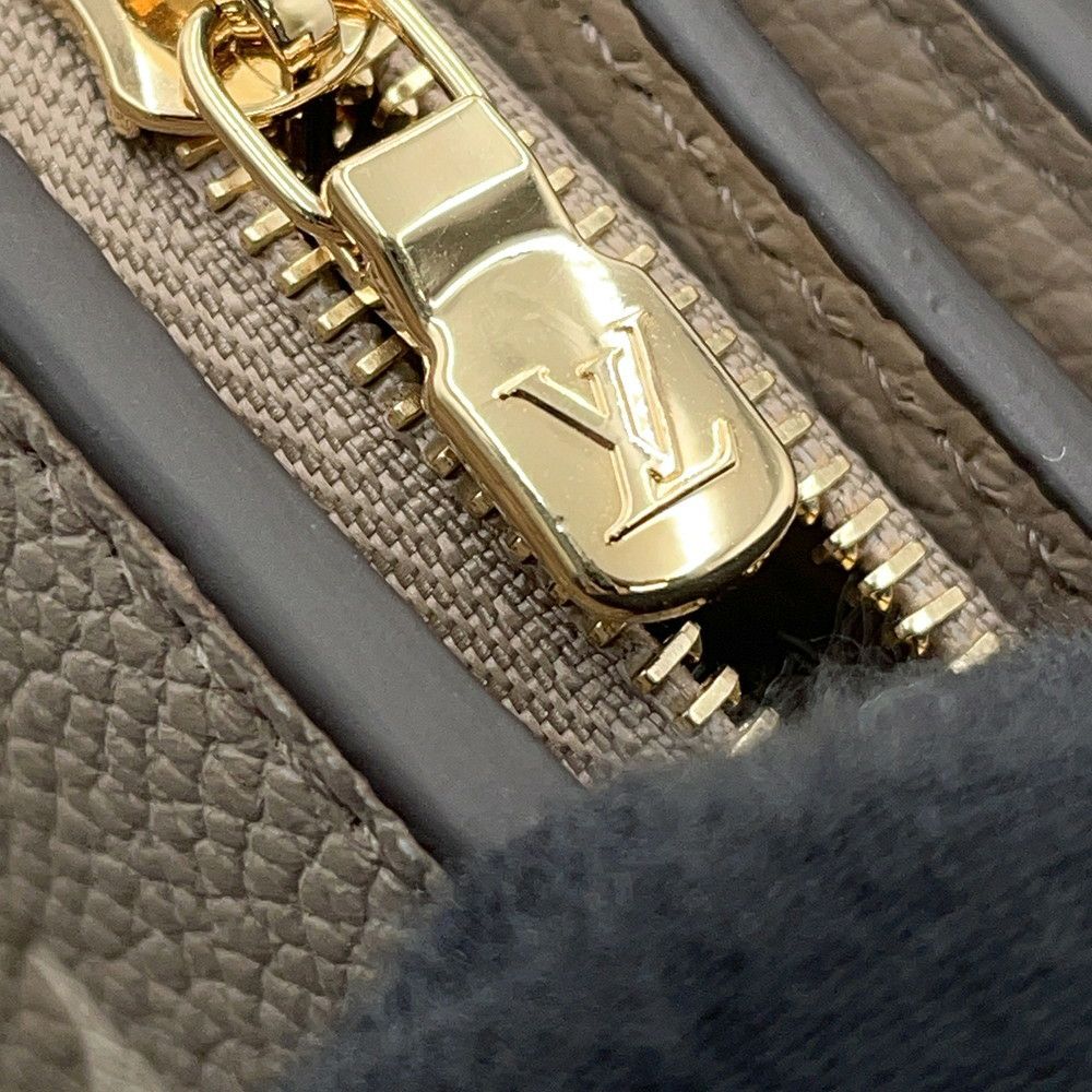 ルイヴィトン 二つ折り財布 モノグラム・アンプラント ポルトフォイユ・クレア M82370 LOUIS VUITTON グレージュ