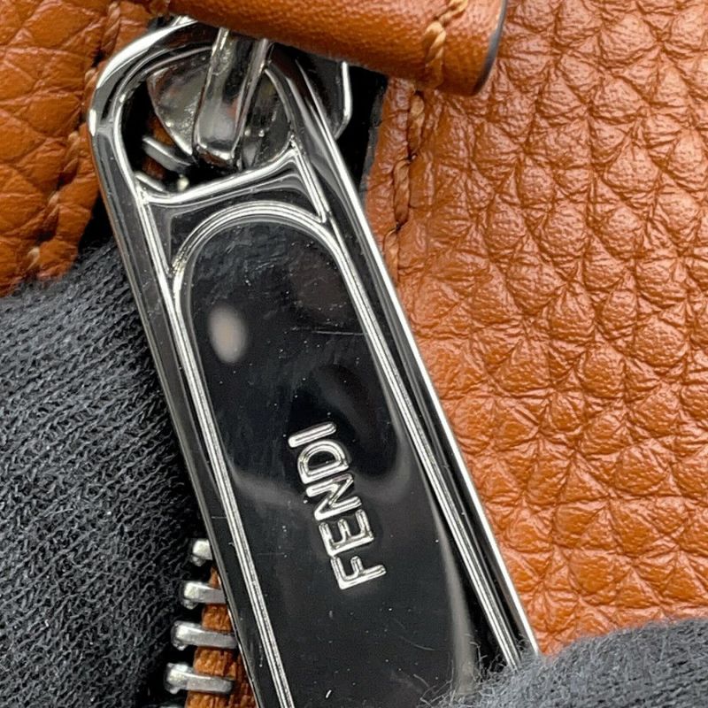 フェンディ ハンドバッグ ロゴ セカンドバッグ レザー 7AS378 FENDI バッグ メンズ