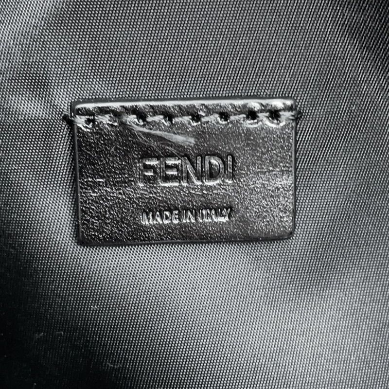 フェンディ ハンドバッグ ロゴ セカンドバッグ レザー 7AS378 FENDI バッグ メンズ