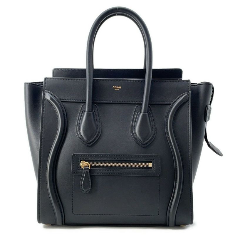 セリーヌ ハンドバッグ ラゲージ マイクロショッパー 189793 CELINE 黒