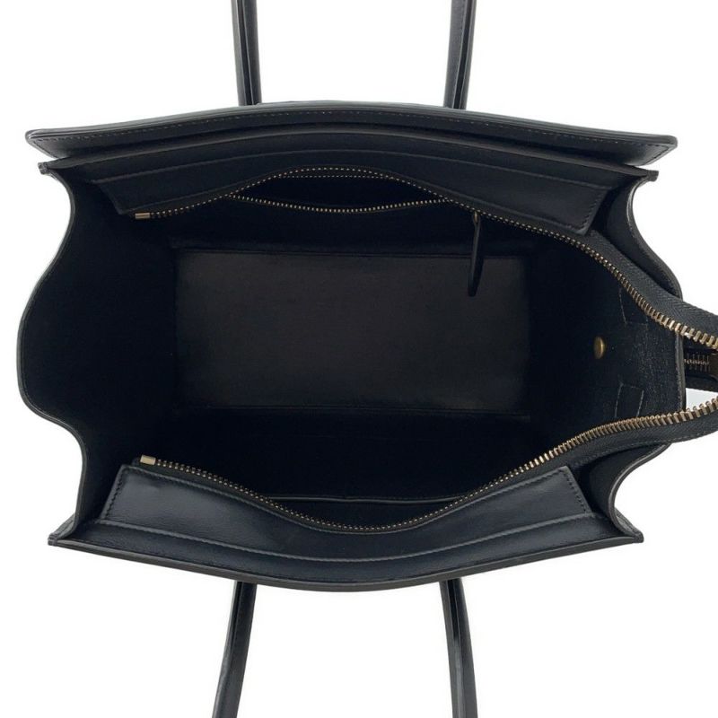 セリーヌ ハンドバッグ ラゲージ マイクロショッパー 189793 CELINE 黒