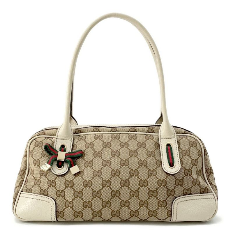 グッチ ショルダーバッグ GGキャンバス プリンシー キャンバス/レザー 161720 GUCCI ミニボストンバッグ