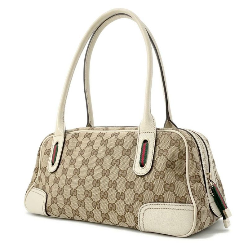 グッチ ショルダーバッグ GGキャンバス プリンシー キャンバス/レザー 161720 GUCCI ミニボストンバッグ
