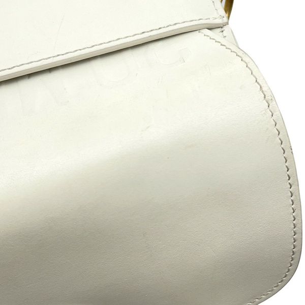 クリスチャン・ディオール ショルダーバッグ ボビー イーストウエスト レザー Christian Dior バッグ 白