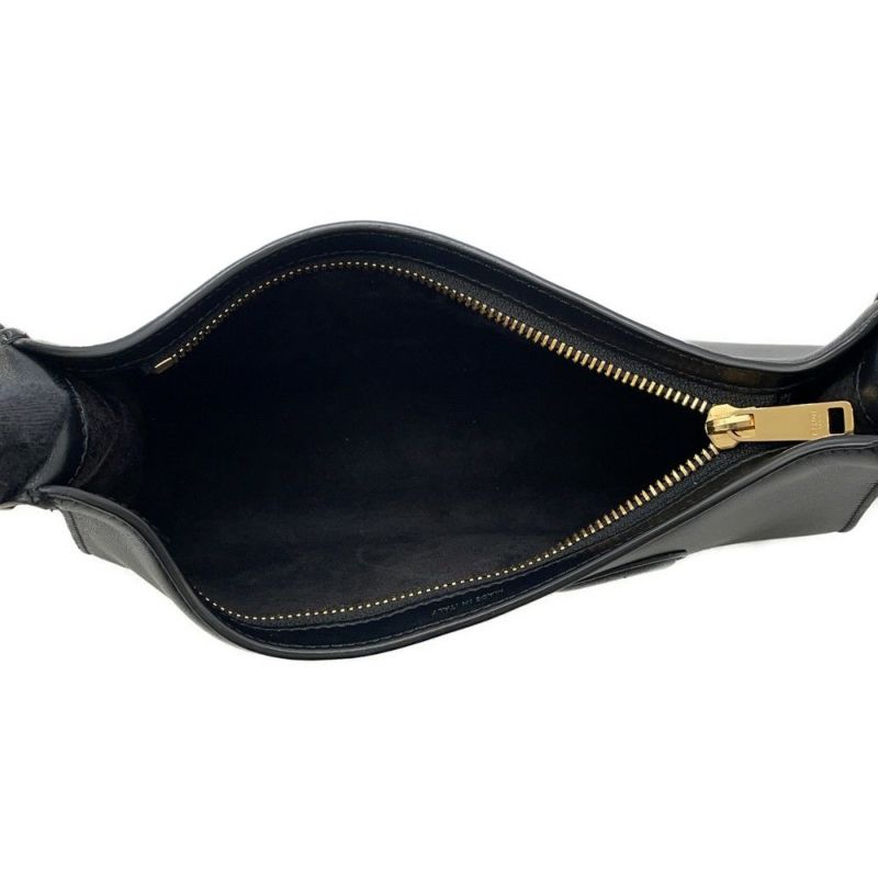 セリーヌ ショルダーバッグ キュイル トリオンフ レザー 198153DU3.38NO CELINE ワンショルダー 黒