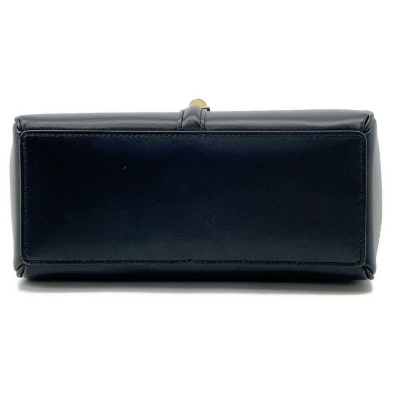 セリーヌ ハンドバッグ セーズ ミニ 16 カーフスキン 197983BEY CELINE バッグ 2wayショルダーバッグ 黒