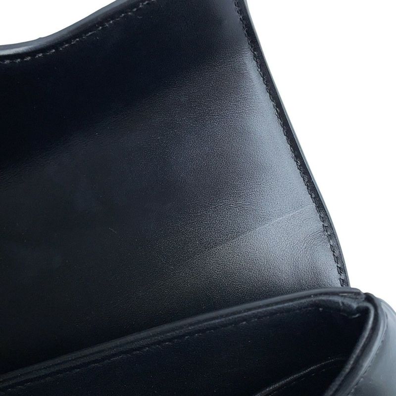 セリーヌ ハンドバッグ セーズ ミニ 16 カーフスキン 197983BEY CELINE バッグ 2wayショルダーバッグ 黒