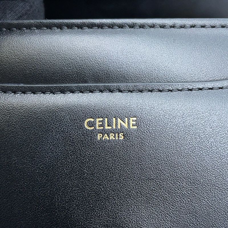 セリーヌ ハンドバッグ セーズ ミニ 16 カーフスキン 197983BEY CELINE バッグ 2wayショルダーバッグ 黒