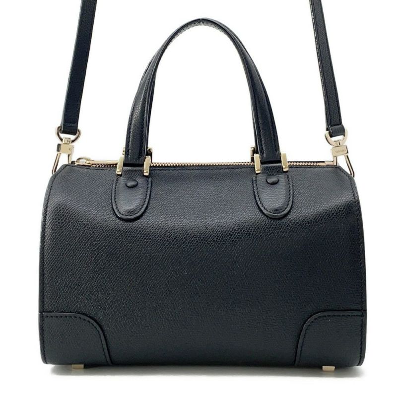 ヴァレクストラ ハンドバッグ バビラ ミニ レザー WBBB0031028LOC99NN Valextra ショルダーバッグ 黒