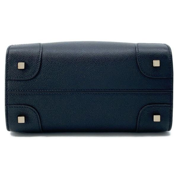 ヴァレクストラ ハンドバッグ バビラ ミニ レザー WBBB0031028LOC99NN Valextra ショルダーバッグ 黒