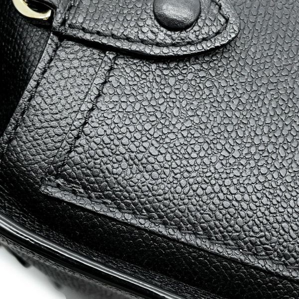 ヴァレクストラ ハンドバッグ バビラ ミニ レザー WBBB0031028LOC99NN Valextra ショルダーバッグ 黒