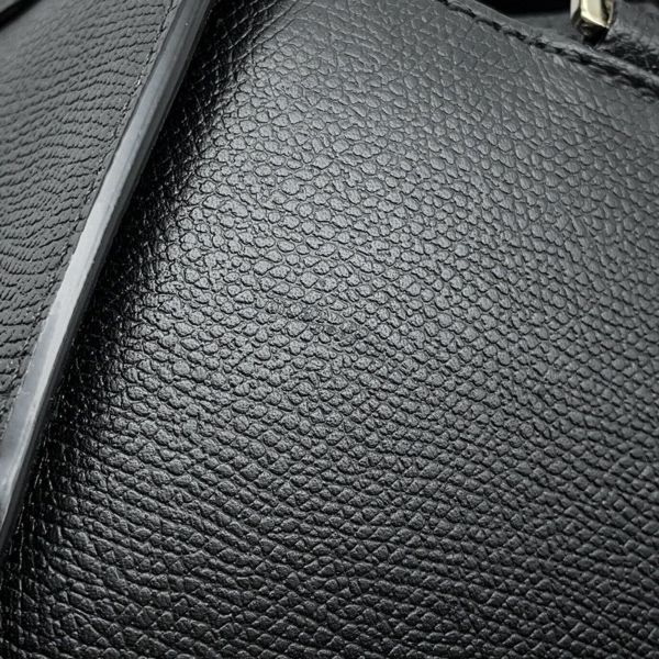 ヴァレクストラ ハンドバッグ バビラ ミニ レザー WBBB0031028LOC99NN Valextra ショルダーバッグ 黒