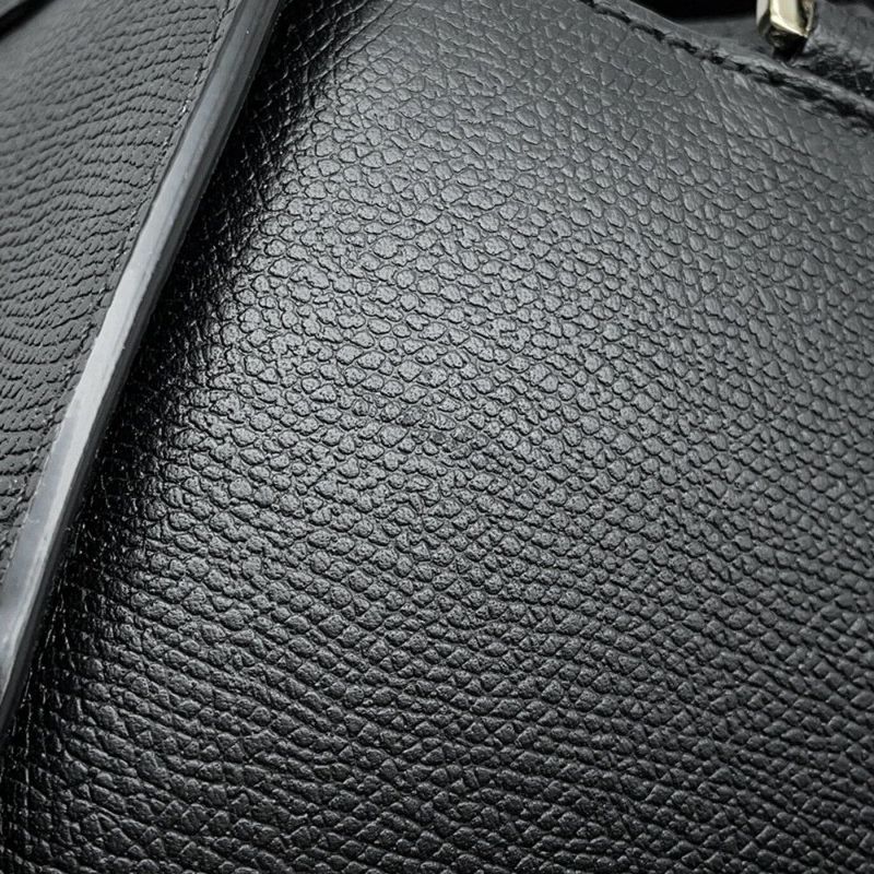 ヴァレクストラ ハンドバッグ バビラ ミニ レザー WBBB0031028LOC99NN Valextra ショルダーバッグ 黒