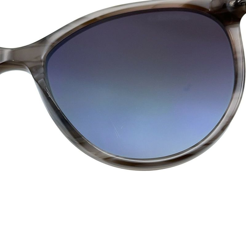 シャネル サングラス ココマーク パント シェイプ アイウェア 54□17 140 CHANEL マーブル柄 黒