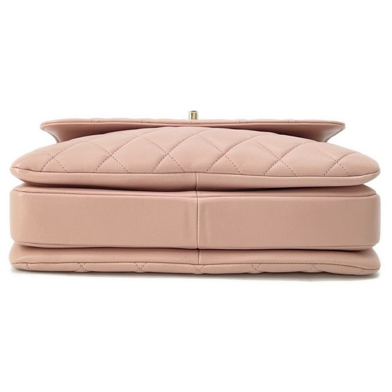 シャネル ハンドバッグ トレンディCC トップハンドル マトラッセ ココマーク ラムスキン A69923 CHANEL 2wayチェーンショルダー