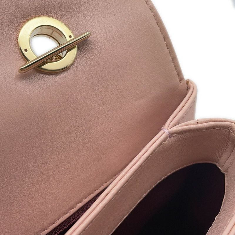 シャネル ハンドバッグ トレンディCC トップハンドル マトラッセ ココマーク ラムスキン A69923 CHANEL 2wayチェーンショルダー