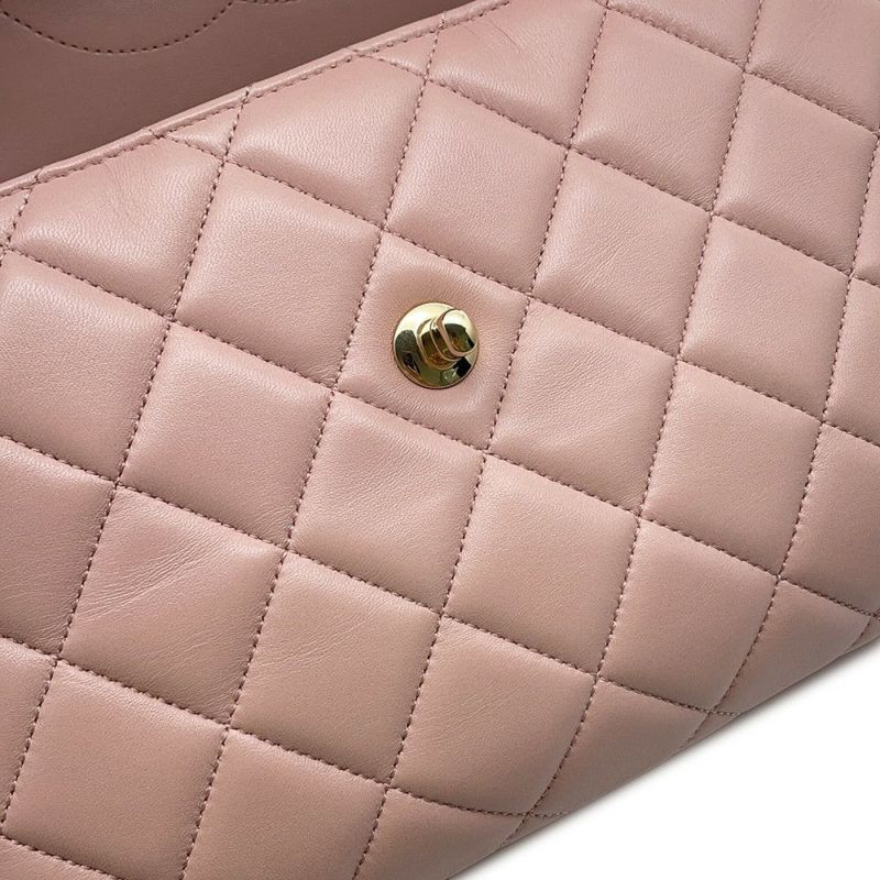 シャネル ハンドバッグ トレンディCC トップハンドル マトラッセ ココマーク ラムスキン A69923 CHANEL 2wayチェーンショルダー