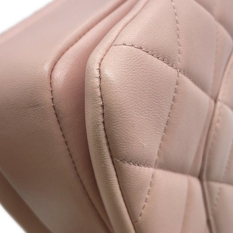 シャネル ハンドバッグ トレンディCC トップハンドル マトラッセ ココマーク ラムスキン A69923 CHANEL 2wayチェーンショルダー